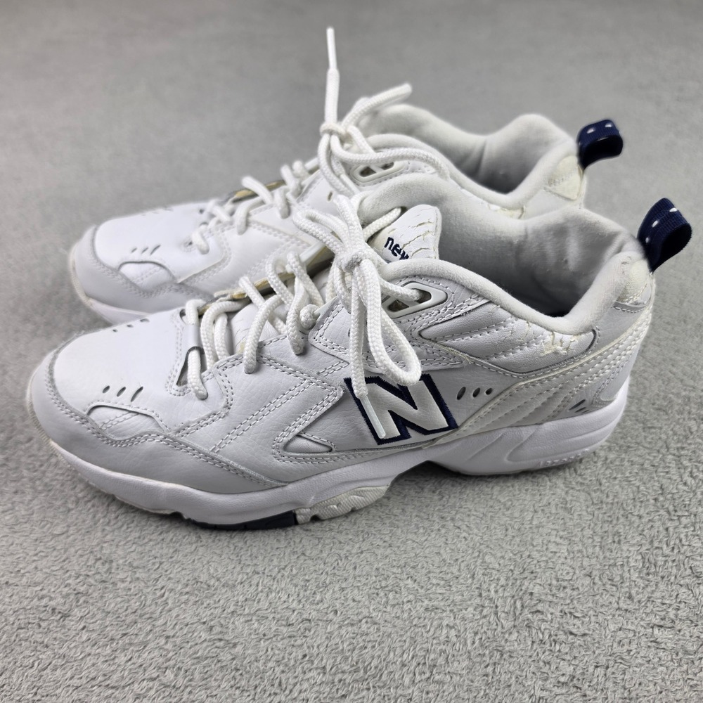 New Balance 608 Sneakers Womens 9 D WX608WT Cross Training White Navy